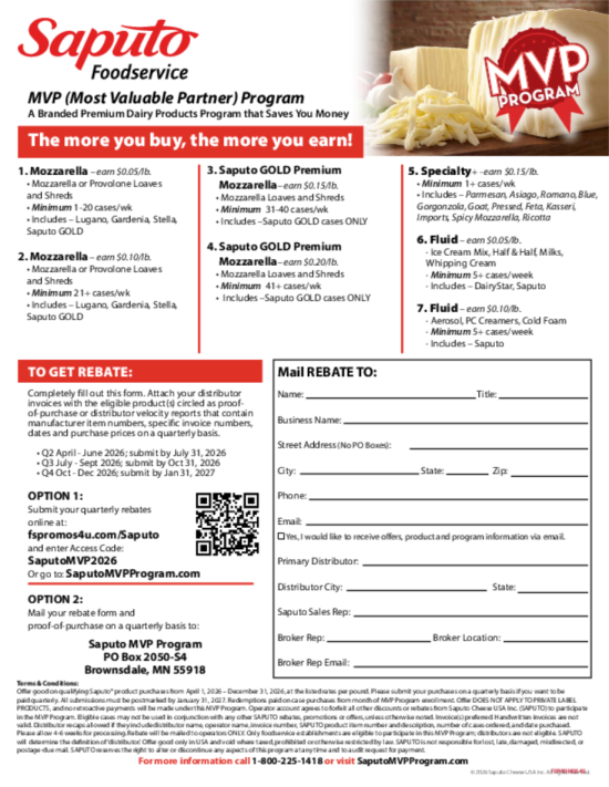 Screenshot showing first page of a random rebate from below.