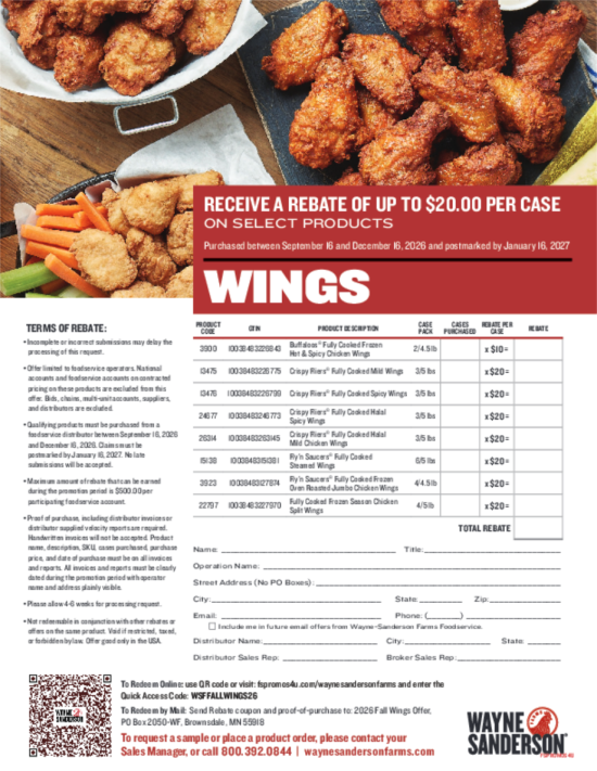 Screenshot showing first page of a random rebate from below.