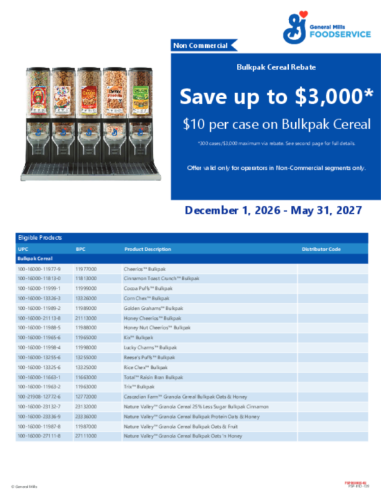 Preview of the promotion pdf